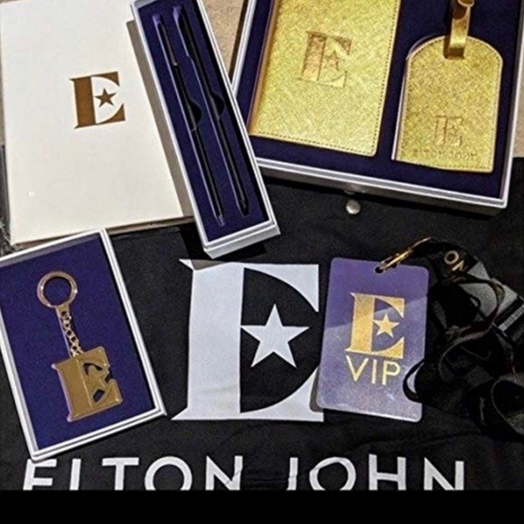 Elton John COMPLETE AUTH VIP SWAG BAG - Picture 2 of 14